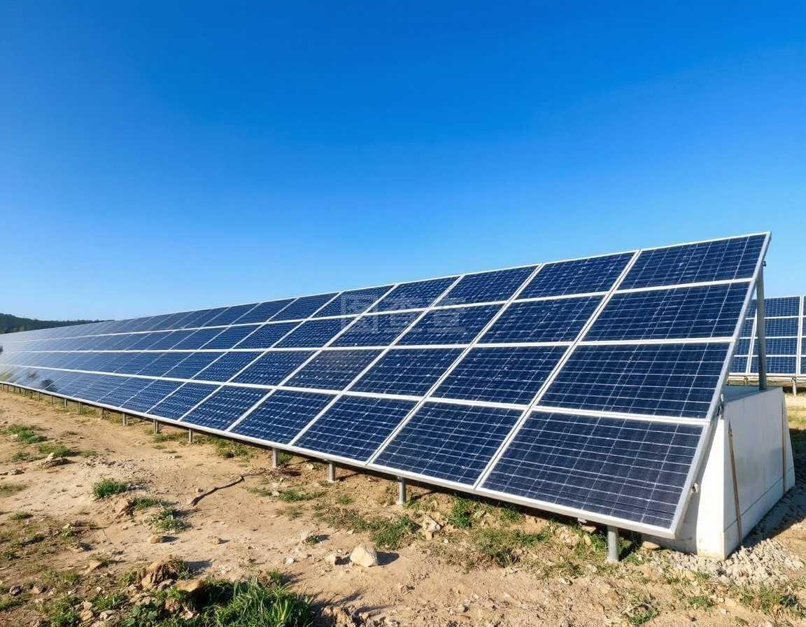 法國光伏太陽能發電廠 綠色能源的未來之路